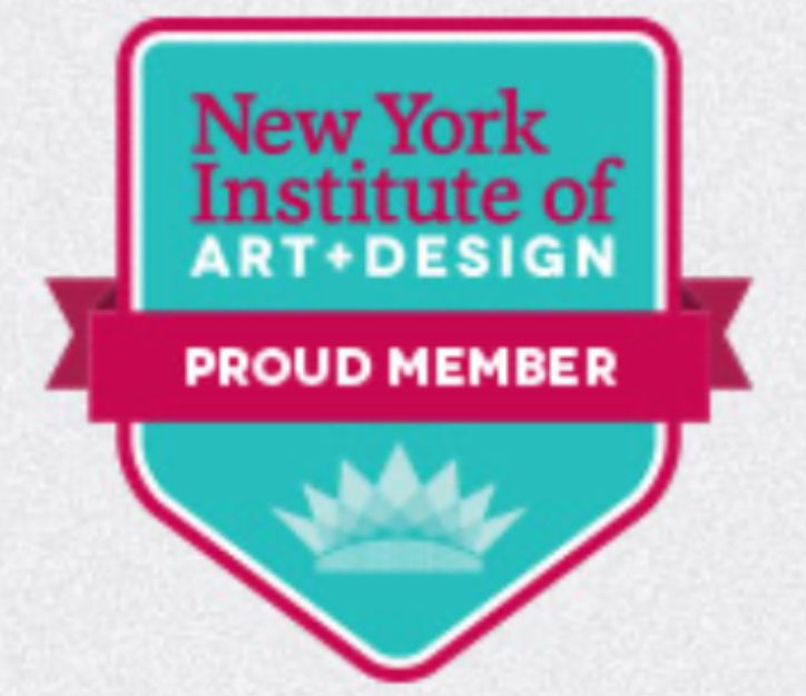 Proud member badge, New York Institute of Art and Design