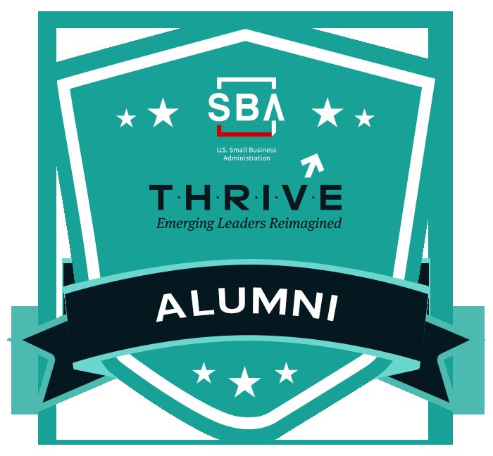 SBA THRIVE alumni badge